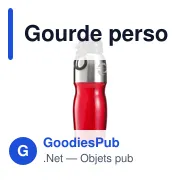 Gourde personnalisable en plastique 800 ml avec logo - Emberly - Miniature 5