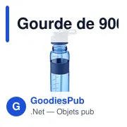 Gourde de 900 ml en Tritan Lyra - Miniature 6