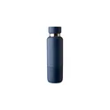 Variante bleu - Gourde isotherme personnalisable en acier inoxydable Lieselotteavec logo