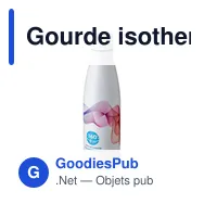 Gourde isotherme personnalisable 500 ml avec logo - Marcelino - Miniature 12