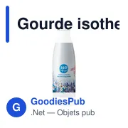 Gourde isotherme personnalisable 500 ml avec logo - Marcelino - Miniature 3