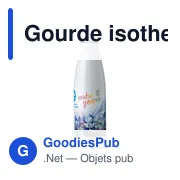 Gourde isotherme personnalisable 500 ml avec logo - Marcelino - Miniature 4