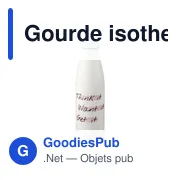 Gourde isotherme personnalisable 500 ml avec logo - Marcelino - Miniature 7