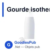 Gourde isotherme personnalisable 500 ml avec logo - Marcelino - Miniature 9