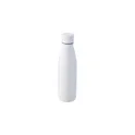 Variante blanc - Gourde isotherme personnalisable 500 ml avec logo - Marcelino