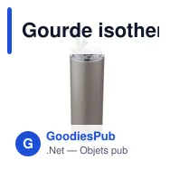 Gourde isotherme personnalisable 500 ml avec logo - Omari - Miniature 11