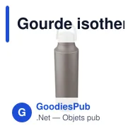 Gourde isotherme personnalisable 500 ml avec logo - Omari - Miniature 12