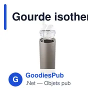 Gourde isotherme personnalisable 500 ml avec logo - Omari - Miniature 10