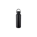 Variante noir - Gourde isotherme personnalisable 500 ml avec logo - Omari