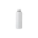 Variante blanc - Gourde double paroi de 500 ml en acier inoxydable recyclé Isaih