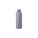 Variante gris - Gourde double paroi de 500 ml en acier inoxydable recyclé Isaih