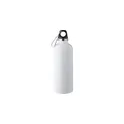 Variante blanc - Gourde isotherme personnalisable en acier inoxydable recyclé - Lysandraavec logo