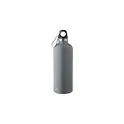 Variante gris - Gourde isotherme personnalisable en acier inoxydable recyclé - Lysandraavec logo