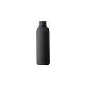 Variante noir - Gourde double paroi de 500 ml en acier inoxydable recyclé Sena