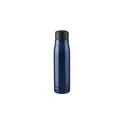 Variante bleu - Gourde double paroi de 500 ml en acier inoxydable recyclé Solene
