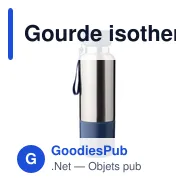 Gourde isotherme personnalisable 500 ml avec logo - Zev - Miniature 11
