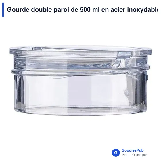 Gourde isotherme personnalisable 500 ml avec logo - Zev - Image 6
