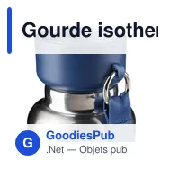 Gourde isotherme personnalisable 500 ml avec logo - Zev - Miniature 8