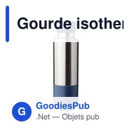 Gourde isotherme personnalisable 500 ml avec logo - Zev - Miniature 9
