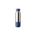 Variante bleu - Gourde isotherme personnalisable 500 ml avec logo - Zev