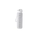 Variante translucide - Gourde en rPET touché gomme de 1 000 ml Brinley