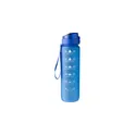 Variante bleu cobalt - Gourde en rPET touché gomme de 1 000 ml Brinley
