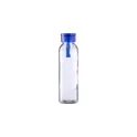Variante bleu clair - Gourde en verre personnalisable de 500 ml avec logo - Anouk