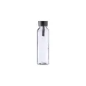 Variante noir - Gourde en verre personnalisable de 500 ml avec logo - Anouk