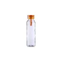 Variante orange - Gourde en verre personnalisable de 500 ml avec logo - Anouk