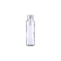 Variante blanc - Gourde en verre personnalisable de 500 ml avec logo - Anouk