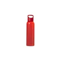Variante rouge - Gourde personnalisable en plastique 650 ml avec logo - Rita