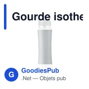 Gourde isotherme personnalisable 500 ml avec logo - Teresa - Miniature 5