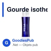 Gourde isotherme personnalisable 500 ml avec logo - Teresa - Miniature 8