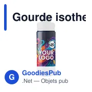 Gourde isotherme personnalisable 500 ml avec logo - Chad - Miniature 2