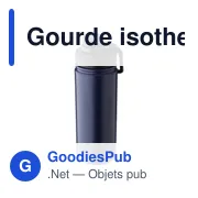 Gourde isotherme personnalisable 500 ml avec logo - Chad - Miniature 4
