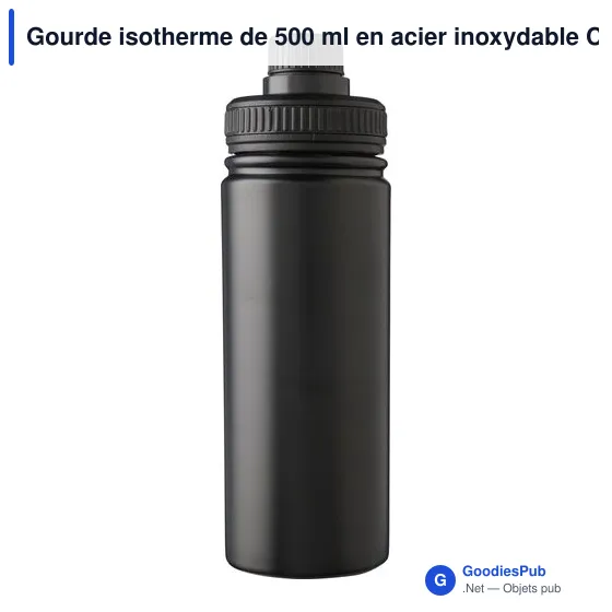Gourde isotherme personnalisable 500 ml avec logo - Chad - Image 7