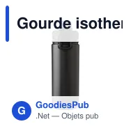 Gourde isotherme personnalisable 500 ml avec logo - Chad - Miniature 9