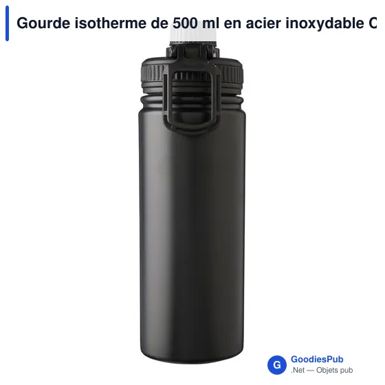 Gourde isotherme personnalisable 500 ml avec logo - Chad - Image 9