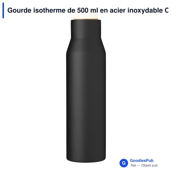 Gourde isotherme de 500 ml en acier inoxydable Christian - Image 1