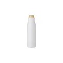 Variante blanc - Gourde isotherme de 500 ml en acier inoxydable Christian