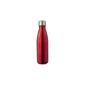 Variante rouge - Gourde isotherme de 500 ml en acier inoxydable recyclé Lombok