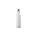 Variante blanc - Gourde isotherme de 500 ml en acier inoxydable recyclé Lombok