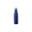 Variante bleu - Gourde isotherme de 500 ml en acier inoxydable recyclé Lombok