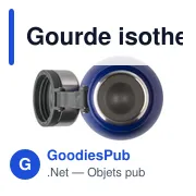 Gourde isotherme personnalisable 600 ml en acier inoxydable Willavec logo - Miniature 5