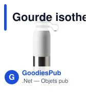 Gourde isotherme personnalisable 600 ml en acier inoxydable Willavec logo - Miniature 7