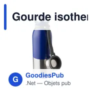 Gourde isotherme personnalisable 600 ml en acier inoxydable Willavec logo - Miniature 9
