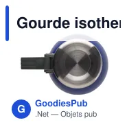 Gourde isotherme personnalisable 600 ml en acier inoxydable Willavec logo - Miniature 10