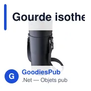Gourde isotherme personnalisable 730 ml avec logo - Kelvin - Miniature 3