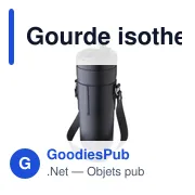 Gourde isotherme personnalisable 730 ml avec logo - Kelvin - Miniature 4