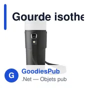 Gourde isotherme personnalisable 730 ml avec logo - Kelvin - Miniature 5